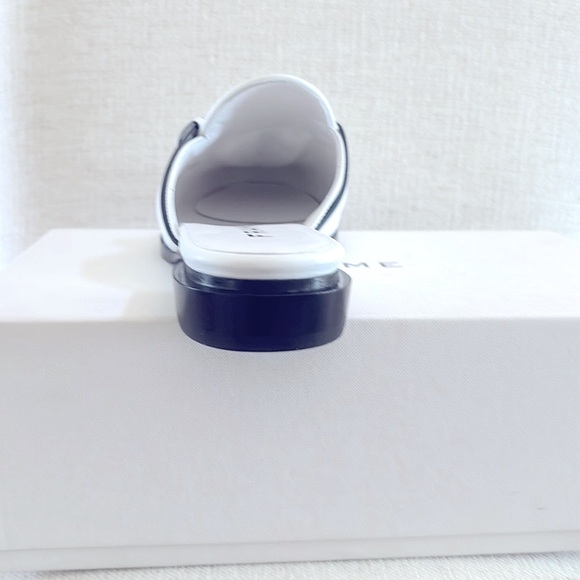 FRAME Le Sweetzer Slide. White. Size: 38.5 Stunning! New With All Packaging. - Picture 10 of 13